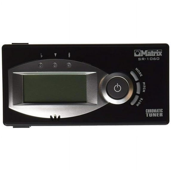 Matrix SR1060B-U Deluxe Auto Chromatic Tuner, Black