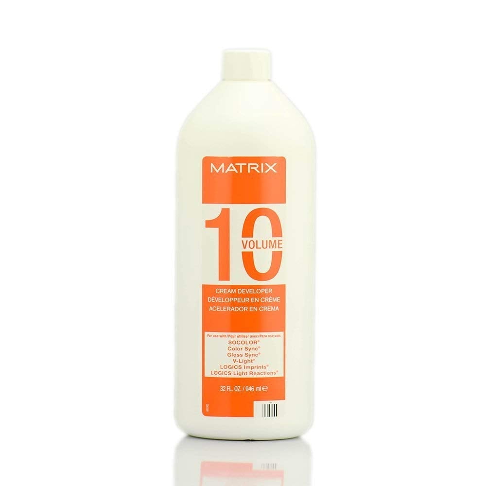 Matrix Scolor Volume Cream Developer 10 Volume 32 oz, PACK OF 2 ...