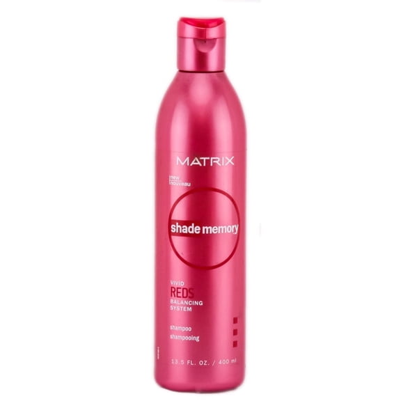 Matrix Shade Memory Vivid Reds Balancing System Shampoo (Size : 13.5 oz)