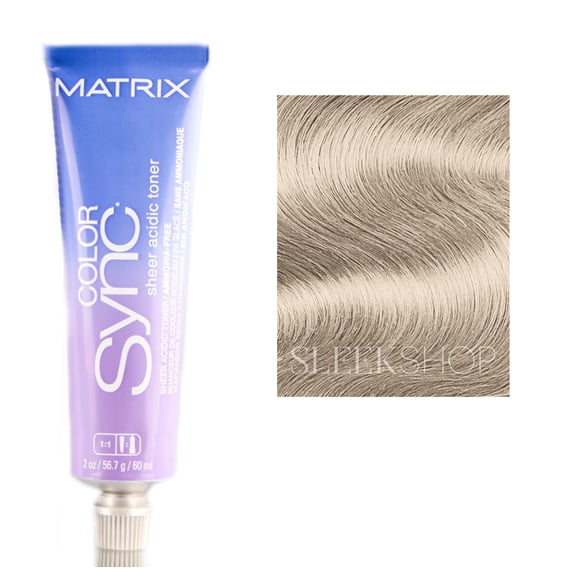 Matrix SoColor Color Sync Pre-Bonded Sheer Acidic Toner - Hair Color Translucent - Sheer Ash