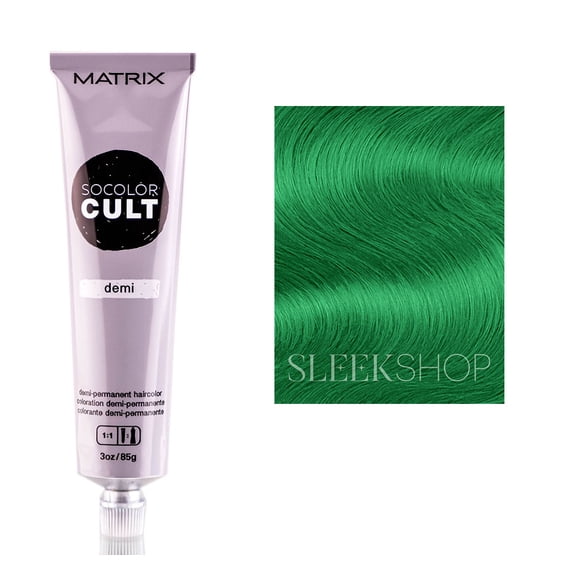 Matrix SoColor Cult Demi Perm Haircolor - Clover Green