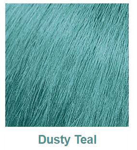 Matrix SoColor Cult Demi Perm Haircolor - Dusty Teal - Pack of 1 with Sleek  Comb 