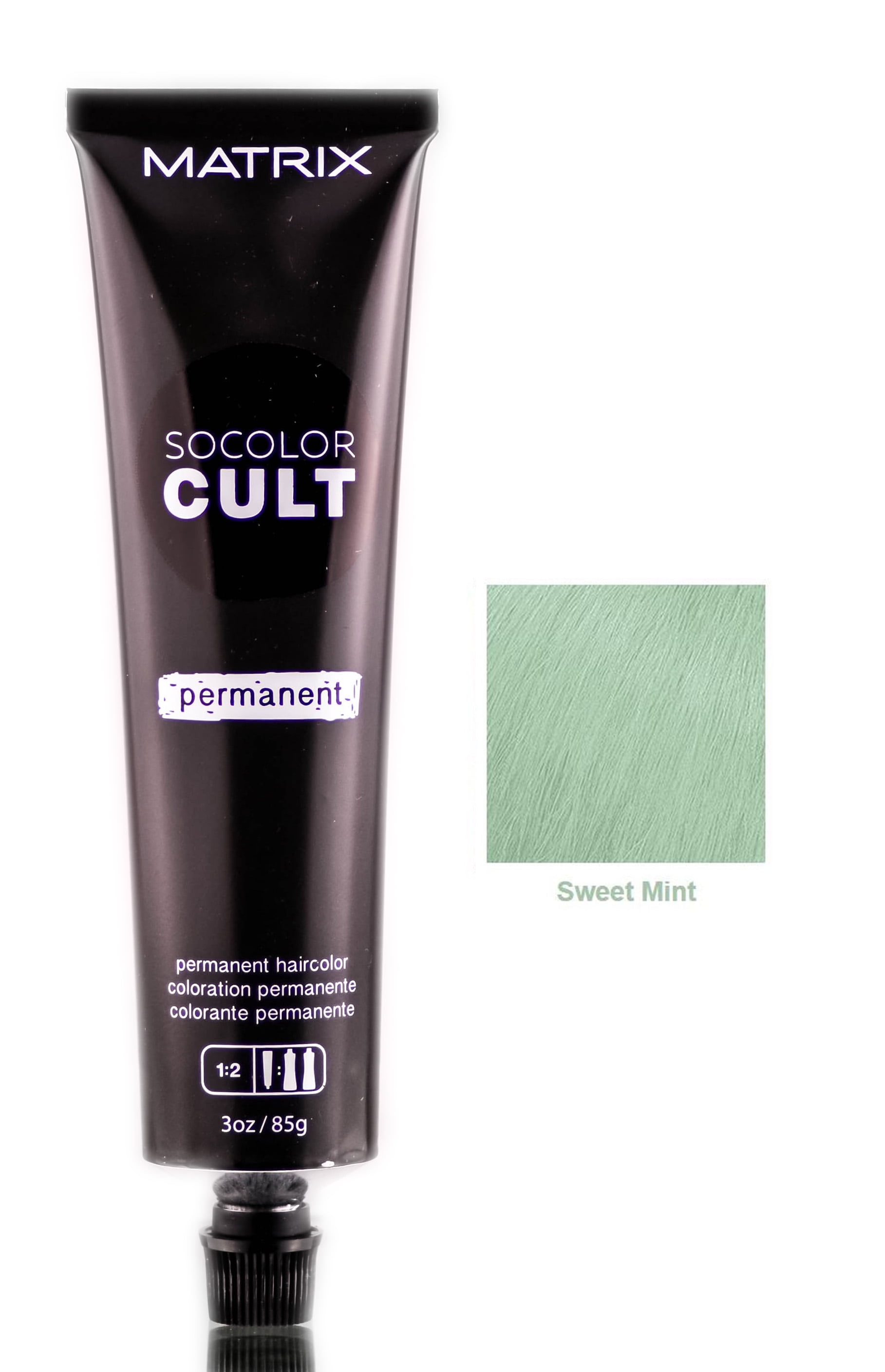 Matrix SoColor Cult Permanent Haircolor - Sweet Mint - Pack of 1 with ...