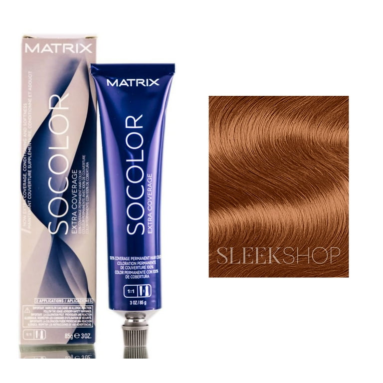 Matrix SoColor Extra Coverage 507C Dark Blonde Copper Hair Color