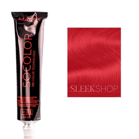 Matrix SoColor Permanent Hair Dye with Hi-Def Red Red Color Technology ...