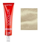 Matrix SoColor Permanent Blended Collection Cream Haircolor, 11P, Extra Light Blonde Plus Pearl, Pack of 1 w/ Sleek Teasing Comb