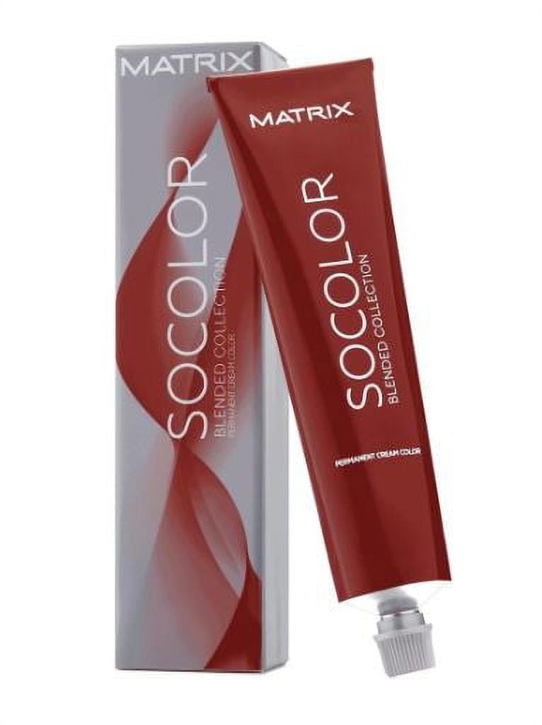 Matrix SoColor Permanent Blended Collection Cream Haircolor 3 oz, 3BR Darkest Brown Red