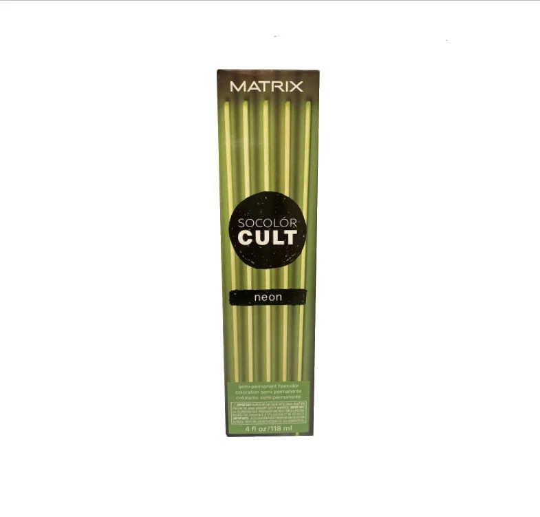Matrix Socolor Cult Semi Permanent Vibrant Haircolor - Neon Green ...