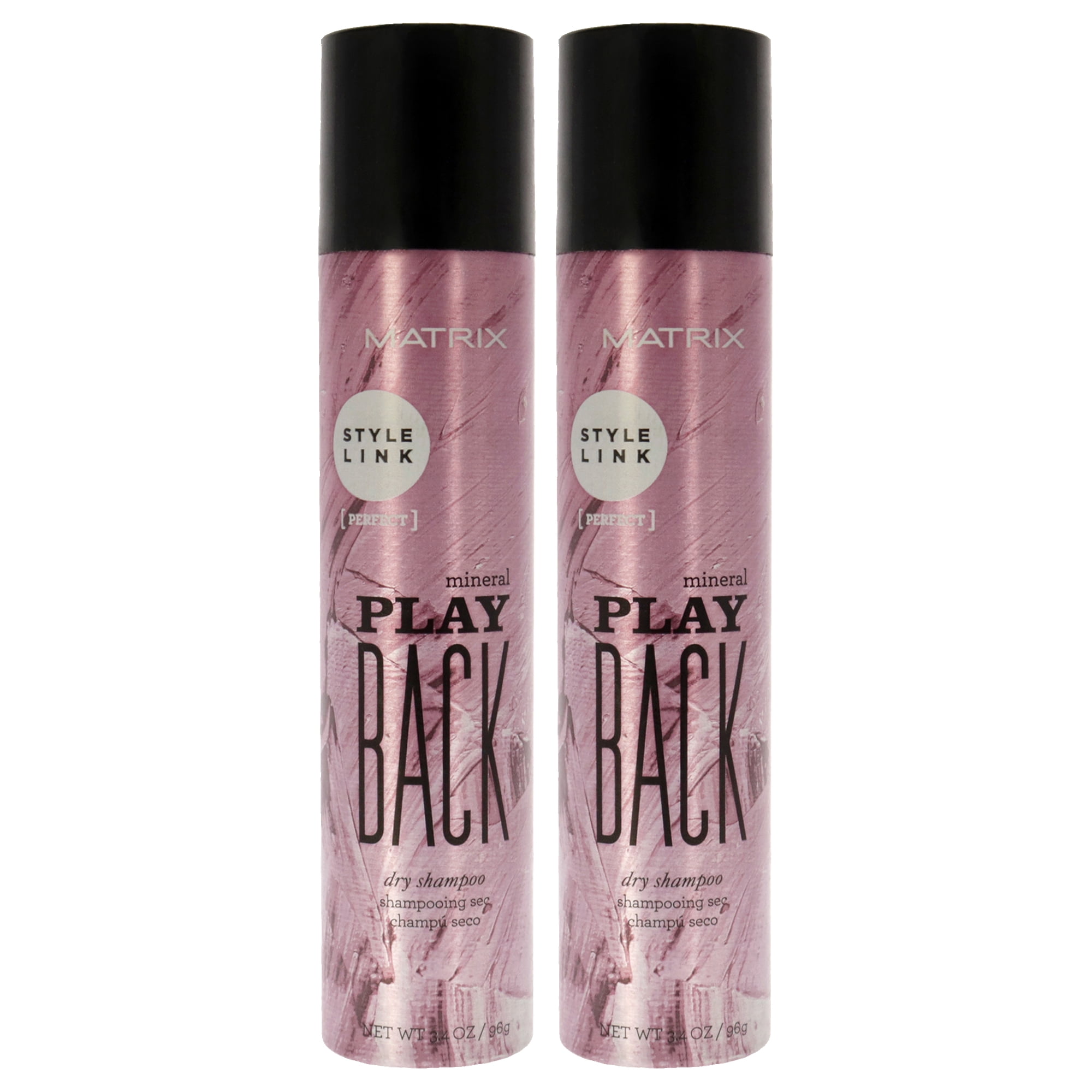 Matrix Style Link Mineral Play Back Dry Shampoo - Pack of 2 , 3.4 oz Dry Shampoo