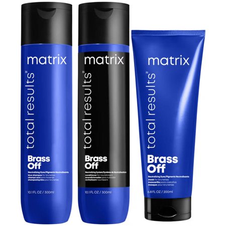 Matrix Total Results Brass Off Set SH, Cond and Leave in Cream