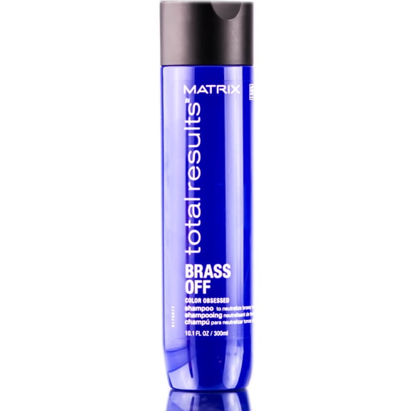 Matrix Total Results Brass Off Shampoo- 10.1oz - Pack of 1 with Sleek Comb