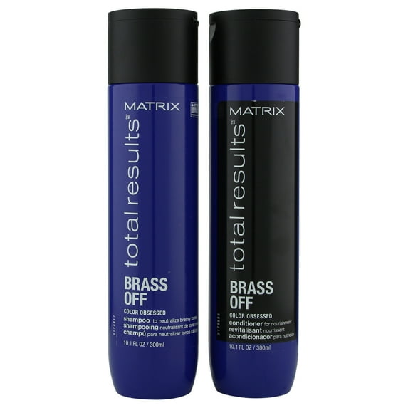 Matrix Total Results Brass Off Shampoo & Conditioner 300 ml