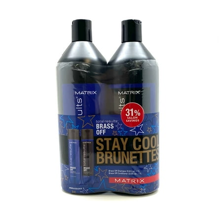 Matrix Total Results Brass Off Shampoo&Conditioner 33.8 oz