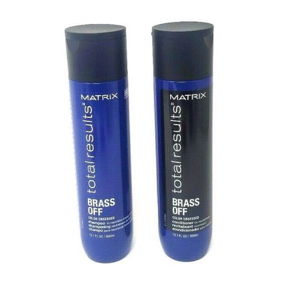 Matrix Total Results Brass Off Shampoo and Conditioner Set (10.1 fl oz each)