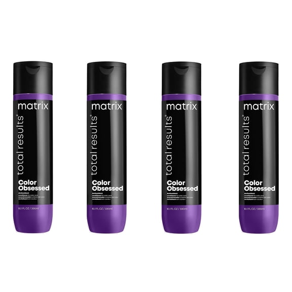 Matrix Total Results Color Obsessed Conditioner 10.1 oz (Pack of 4)