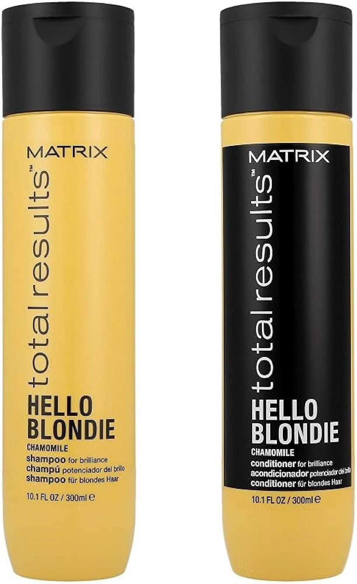 Matrix Total Results HELLO BLONDIE Chamomile Shampoo & Conditioner 10.1 fl oz