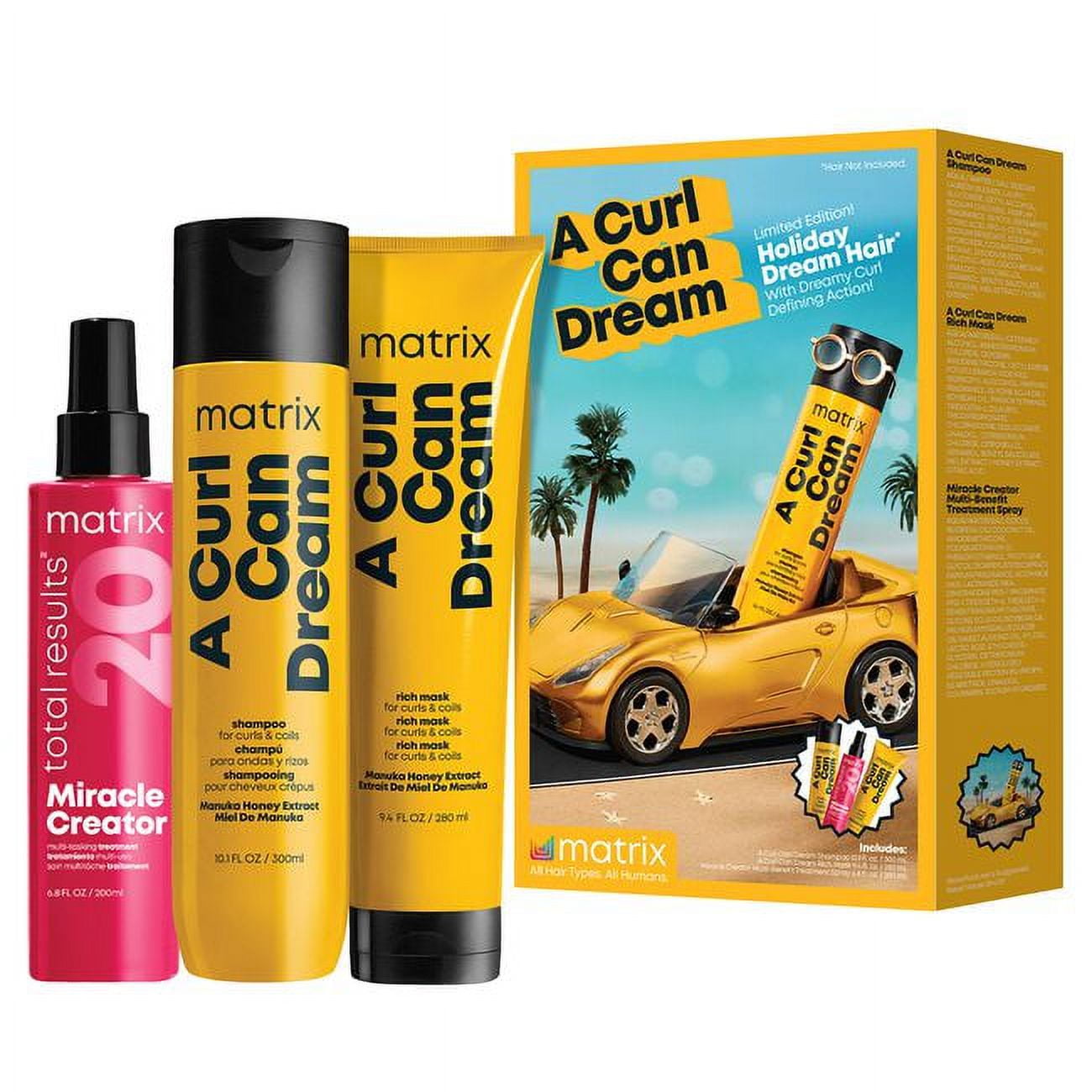 Matrix Total Results - Holiday Dream Hair Fantasy - Curl Can Dream Gift Set