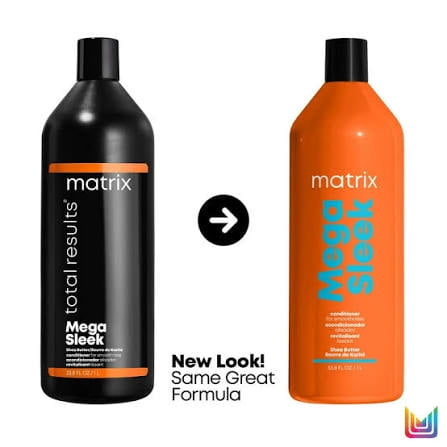 Matrix total results mega sleek shea butter conditioner, 33.8 fl oz