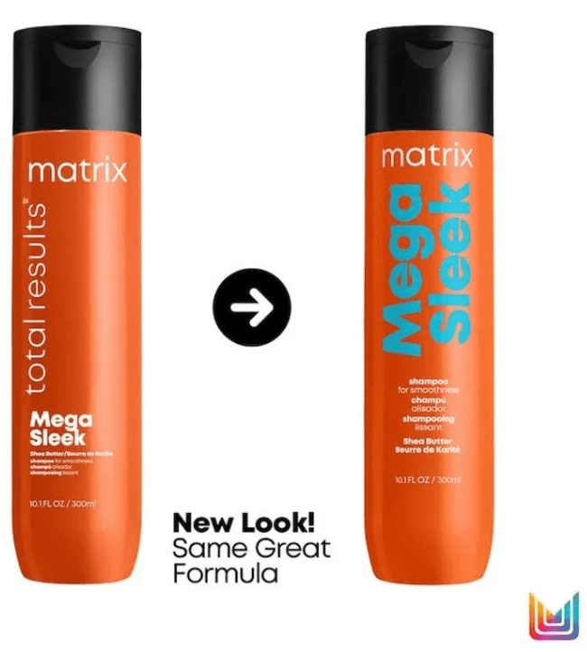 Matrix Humidity Control Spray Matrix Total Results Mega Sleek Shampoo 10.1 oz - Frizz Control for ...