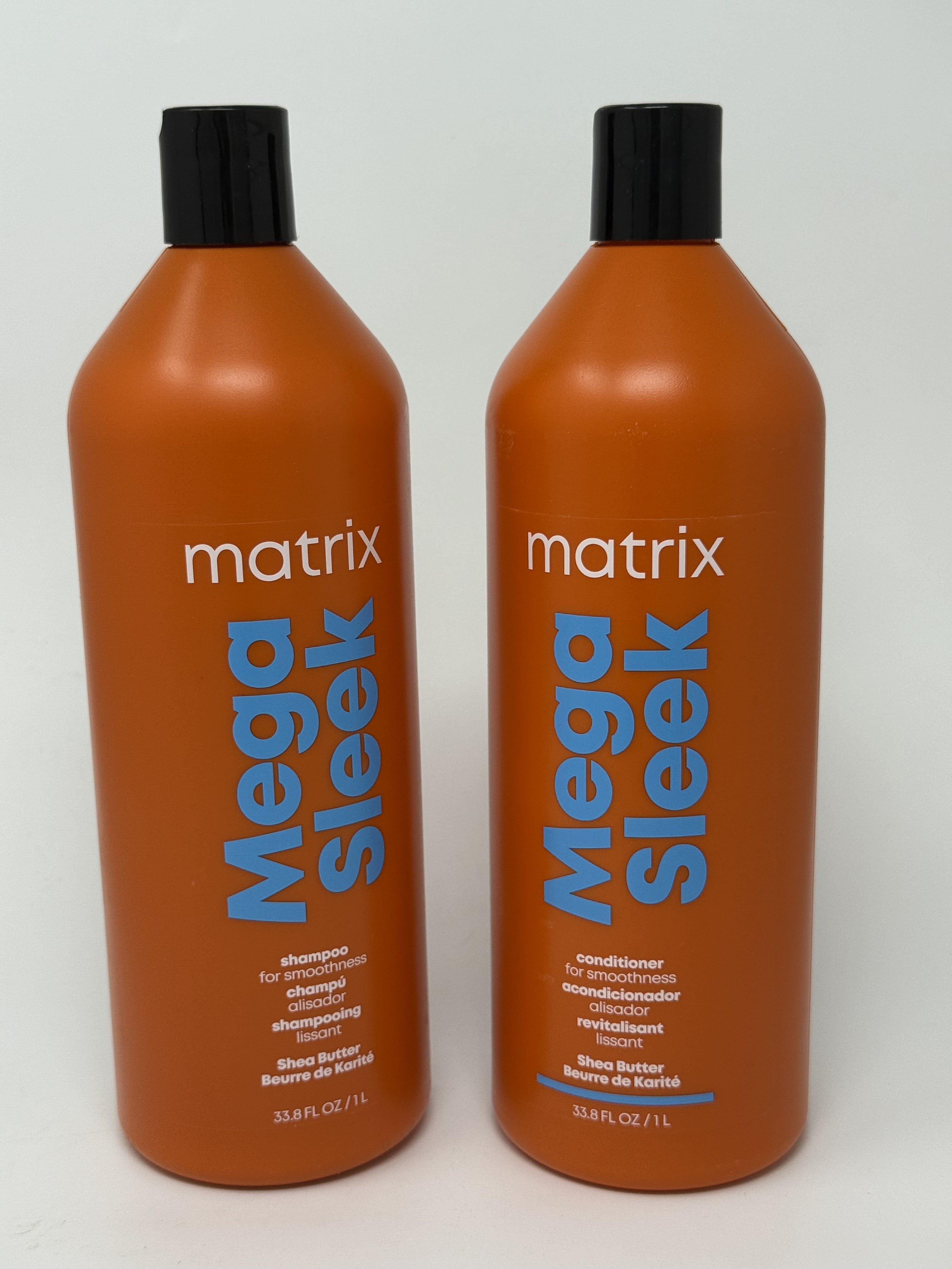 Matrix Total Results リンス・コンディショナー 4本セット Matrix Total Results Mega Sleek Shea Shampoo & Conditioner Set