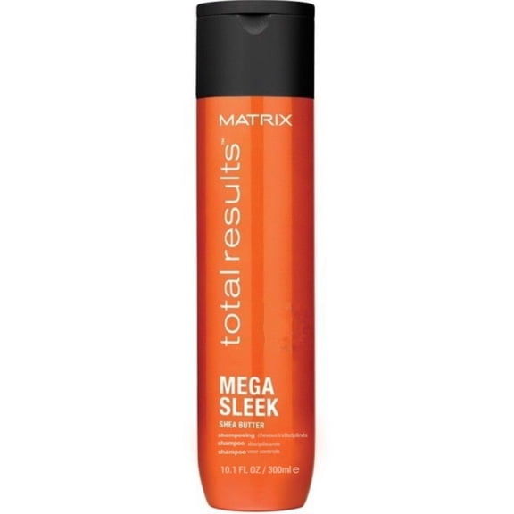 Matrix Total Results Mega Sleek Shampoo, Shea Butter 10.1 oz (Pack of 2)