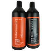 Matrix Total Results Mega Sleek Shea Shampoo and Conditioner Duo 33.8 oz ea