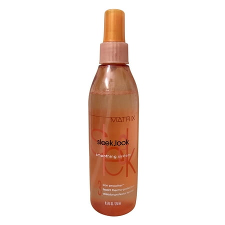 Matrix Total Results Sleek.Look Iron Smoother Defrizzing Leave-In Hair Spray, 8.5 oz