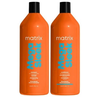 Matrix Total Results Sleek Shampoo & Conditioner Liter Duo 33.8 oz