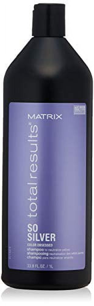 Matrix Total Results Purple Shampoo with Color Protection, Floral, 33.8 oz