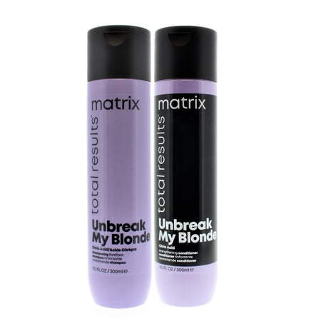 Matrix Total Results Unbreak My Blonde Shampoo Conditioner Set 10.1oz 300ml