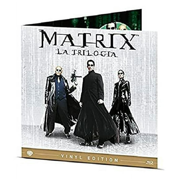Matrix Trilogy Retro Vinyl Collection ( The Matrix / The Matrix Reloaded / The Matrix Revolutions ) [ Blu-Ray, Reg.A/B/C Import - Italy ]