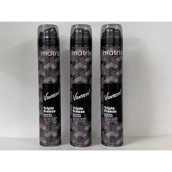Matrix , Vavoom Triple Freeze extra dry high hold hair spray 9 oz❤️❤️❤️ 3 pack ❤️❤️❤️