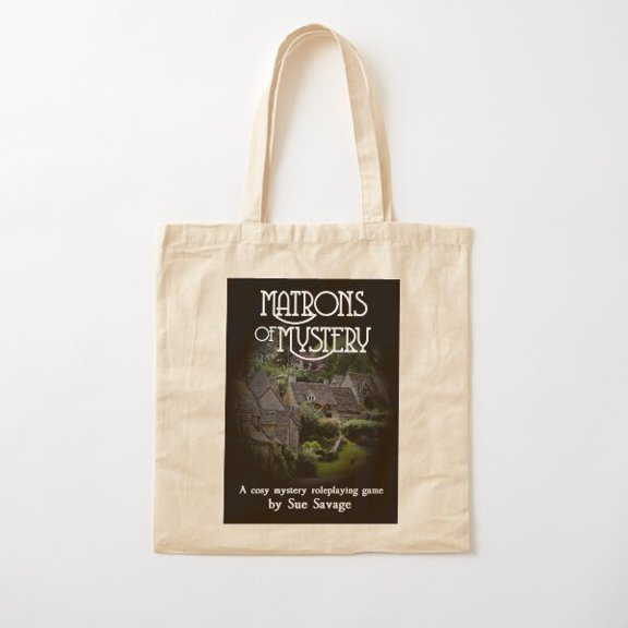 Matrons Of Mystery Cover Art Canvas Tote Bags, Reusable Shopping Bag