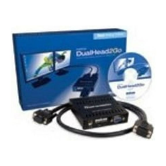 Matrox Dual Head 2 Go ROHS Compliant USB Powered D2G-A2A-IF