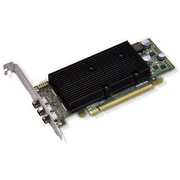 Matrox Graphics Video Card M9138-E1024LAF Low Profile PCI Express x16 Display Port With 1GB