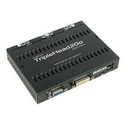 Matrox Graphics eXpansion Module TripleHead2Go - Digital Edition - video converter - DVI, VGA - DVI
