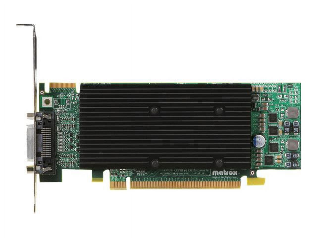 Matrox M9120 Plus - Graphics card - 512 MB DDR2 - PCIe x16 low profile