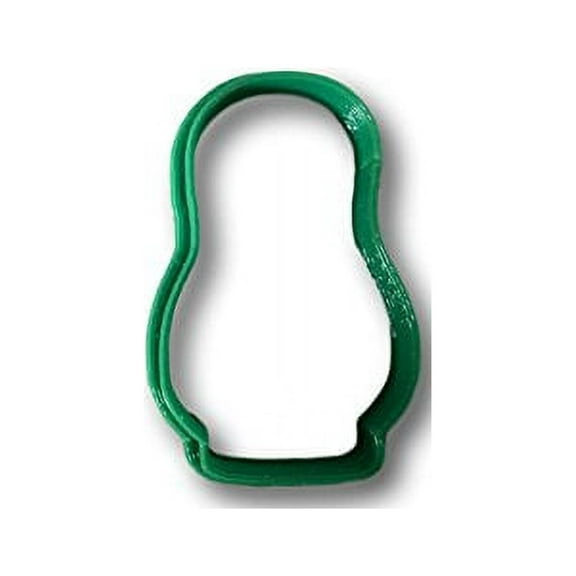 Matryoshka Cookie Cutter (3")- Fast Shipping - Sharp Edges - Exceptional Quality
