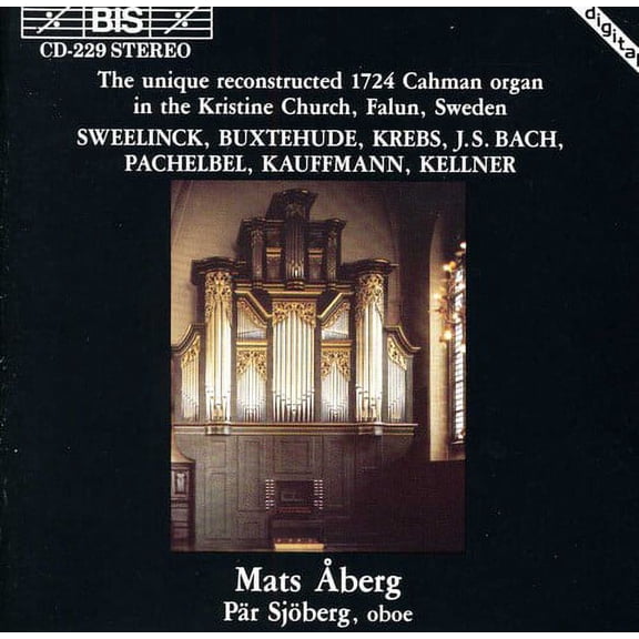 Mats Berg - Works for Organ Performed on Reconstructed 1724 - Music & Performance - CD
