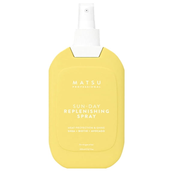 Matsu Sun Day Replenish Spray - Heat Protection Hair Care Spray 200ml