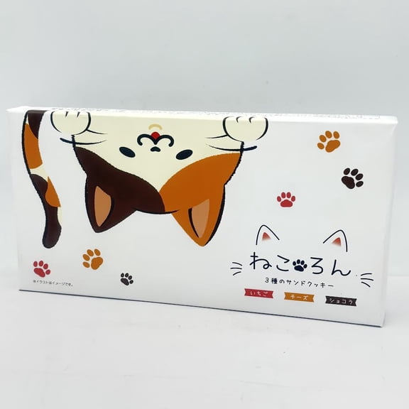 Matsuzawa Cats Cookies - Strawberry /Cheese/Chocolate 158g/(9pcs)