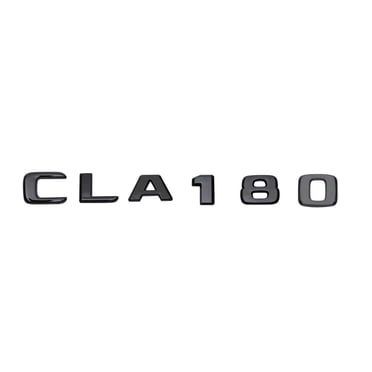 430" Matt Black Car Trunk Rear Letters Words Number Badge Emblem Decal Sticker For CLK Class CL