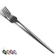 thumbnail image 1 of Matt Black Dinner Forks 6 Piece, Stainless Steel 8.4'' Forks Silverware Set, Dessert Forks, Table Forks, Salad Forks for Home, Kitchen or Restaurant, Dishwasher Safe, 1 of 7