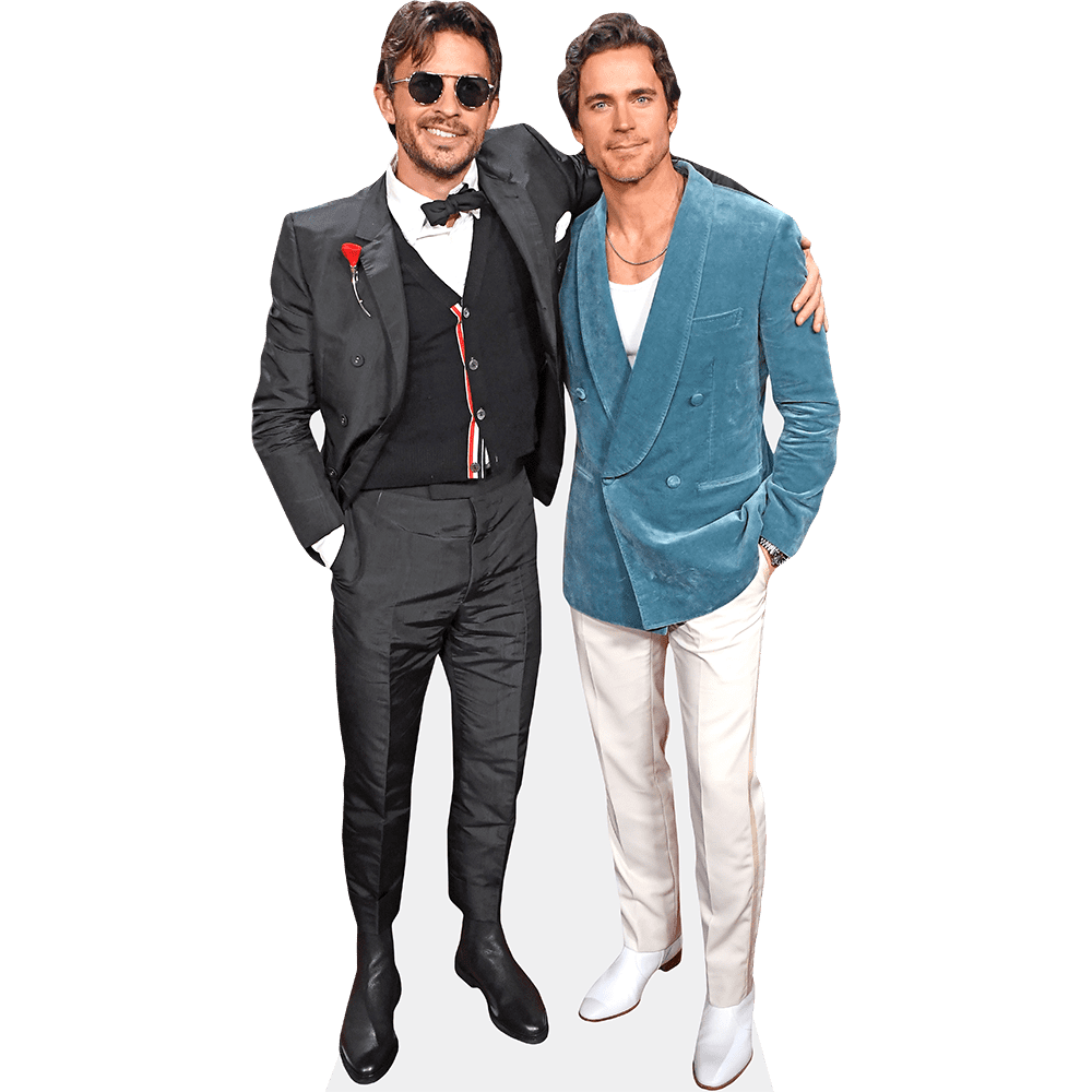 Matt Bomer And Jonathan Bailey (Duo 1) Mini Celebrity Cutout - Walmart.com