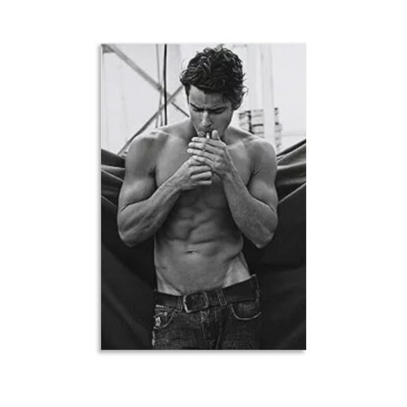 Matt Bomer Poster Canvas Art Poster and Wall Art Picture Print Modern Family bedroom Decor Posters 08x12inch(20x30cm)