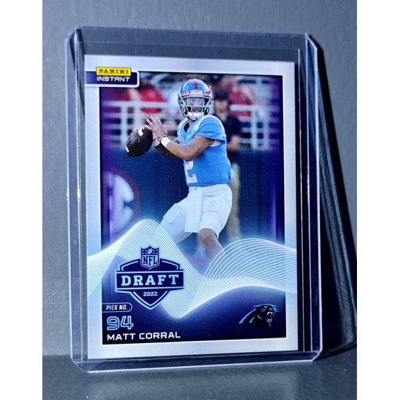 Matt Corral 2022 Panini NFL Instant Draft Night #26 Rookie Football Card 1 of 46