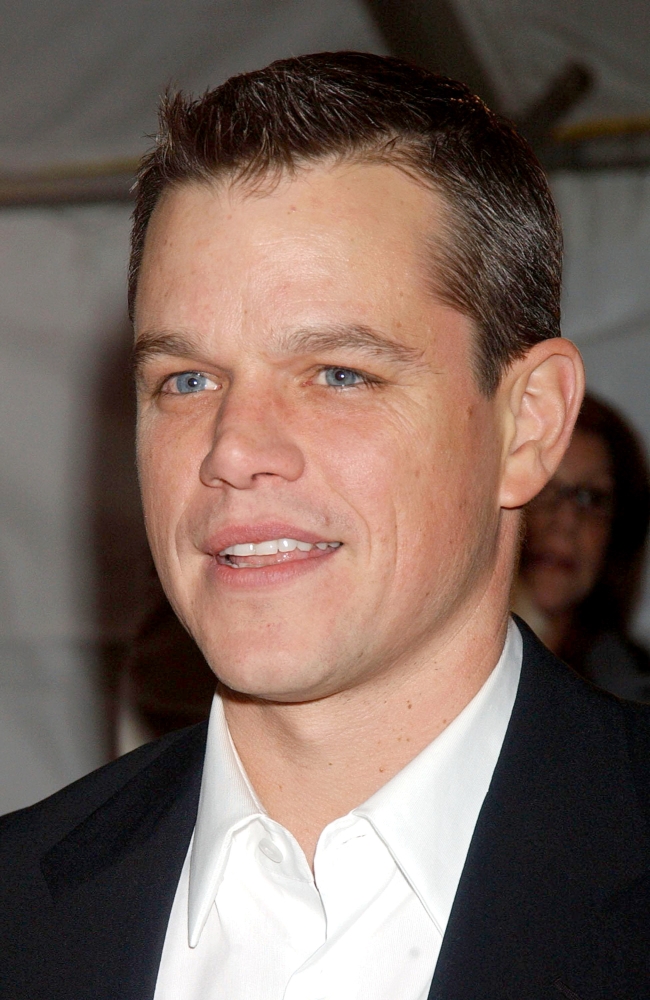 Matt Damon At Arrivals For Premiere Of The Good Shepherd Canvas Art - (16 x 20)