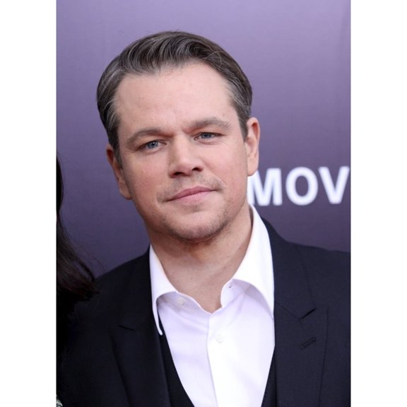 Matt Damon At Arrivals For The Monuments Men Premiere Photo Print