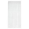 thumbnail image 1 of Matt Fringe Curtain Backdrop White Adult, 1 of 2