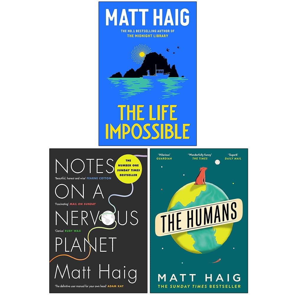 Matt Haig Collection 3 Books Set (The Life Impossible, Notes on a ...